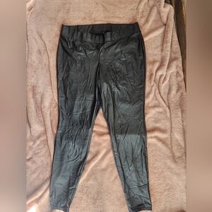 Torrid Black Faux Leather Leggings